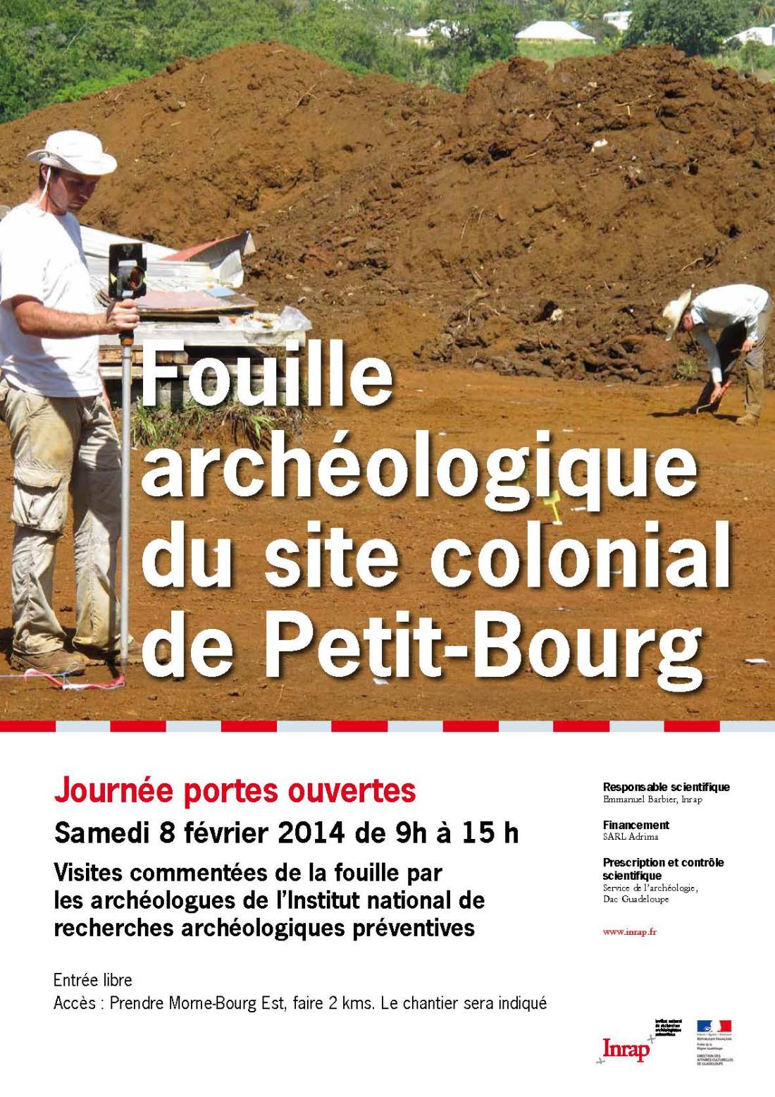 Affiche Petit Bourg Inrap