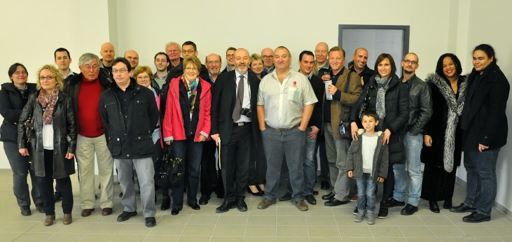 Heureux de visiter la fonderie Nowak avec Thierry Avrons