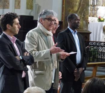 La présentation de cette exceptionnelle soirée./Photo DDM R.C