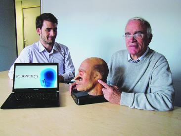 Louis de Lillers et le Dr Pierre Sabin, ont créé PlugMed