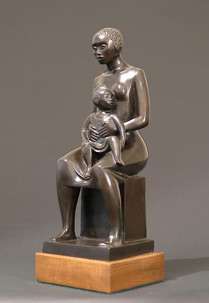 catlett_MOTHER_AND_CHILD_bronze_21