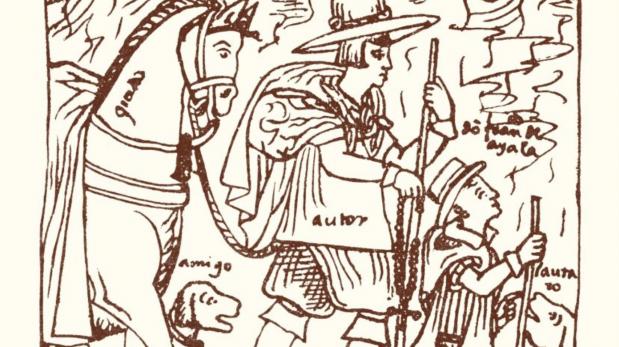 Ilustración de Felipe Guamán Poma de Ayala.